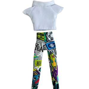 Barbie ruha csomag, Póló és nadrág - játék & sport - baba & babaház - barbie ruhák - Meska.hu