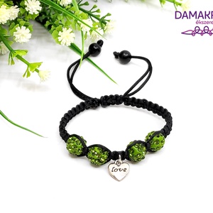 Love makramé karkötő - olíva - ékszer - karkötő - gyöngyös karkötő - Meska.hu Love makramé karkötő - olíva - ékszer - karkötő - gyöngyös karkötő - Meska.hu