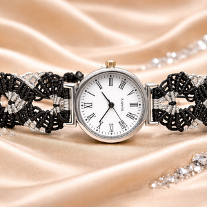 �Mosaic makramé karóra - ékszer - karóra és ékszeróra - karóra - Meska.hu