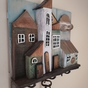 Uszadékfából készült fogas - otthon & életmód - dekoráció - fali és függő dekoráció - falra akasztható dekor - Meska.hu