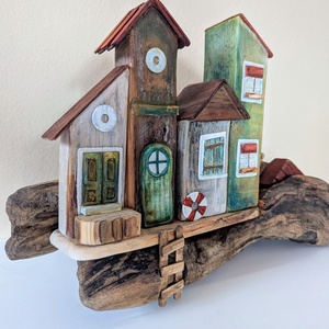 dísztárgy uszadékfából - Meska.hu