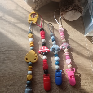 Készletről cumilánc - baba - mama - baba játékok - cumilánc - Meska.hu