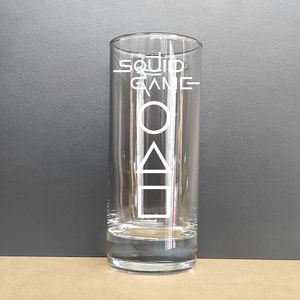Gravírozott SQUID GAME long drink csőpohár 265 ml - Meska.hu