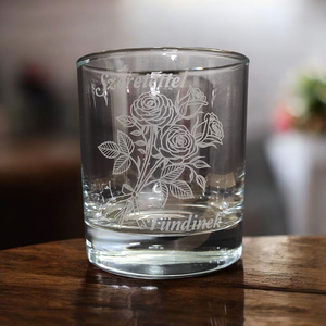 Egyénre szabható gravírozott whiskys/vizes pohár 290 ml , Otthon & Életmód, Konyhafelszerelés, tálalás, Tálalás, Pohár, Gravírozás, pirográfia, MESKA