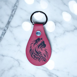 Gravírozott műbőr kulcstartó többféle választható képpel, Táska & Tok, Kulcstartó & Táskadísz, Kulcstartó, Gravírozás, pirográfia, MESKA