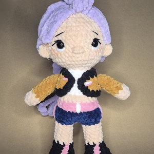 Rumi horgolt baba - játék & sport - plüssállat & játékfigura - plüss mesefigurák - Meska.hu