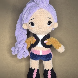 Rumi horgolt baba - játék & sport - plüssállat & játékfigura - plüss mesefigurák - Meska.hu