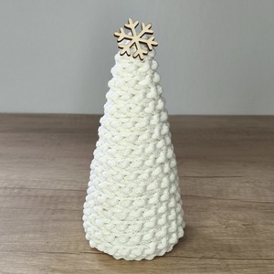 Fenyőfa asztaldísz - karácsony - karácsonyi lakásdekoráció - ünnepi asztaldekoráció - Meska.hu