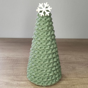 Fenyőfa asztaldísz - karácsony - karácsonyi lakásdekoráció - ünnepi asztaldekoráció - Meska.hu