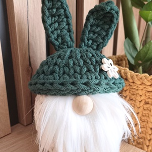 Tavaszi nyuszimanó - otthon & életmód - dekoráció - asztal és polc dekoráció - asztaldísz - Meska.hu