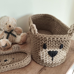 Pelenkatartó  - baba - mama - pelenkázó, babafürdető kellékek - pelenkatároló (kosár, fali) - Meska.hu