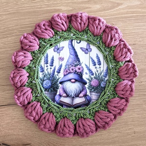 Tavaszi kopogtató  - otthon & életmód - dekoráció - ajtó- és ablak dekoráció - ajtódísz & kopogtató - Meska.hu