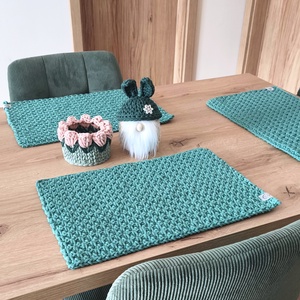 Tányéralátét, Otthon & Életmód, Konyhafelszerelés, tálalás, Sütés, főzés, Edényalátét, Horgolás, MESKA