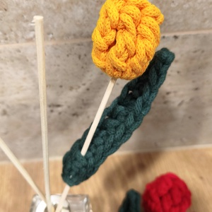 Tulipános illatpálca - otthon & életmód - virágdekoráció - virágdíszek - asztali virágdísz - Meska.hu