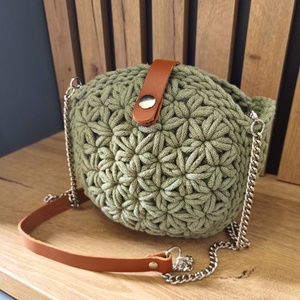Crossbody horgolt táska, Táska & Tok, Kézitáska & válltáska, Alkalmi táska, Horgolás, Varrás, MESKA