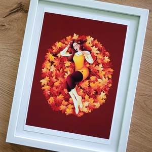 Őszi print A5 - művészet - grafika & illusztráció - digitális - Meska.hu