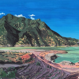 Afrika színei - Művészeti nyomat (az eredeti gouache festmény alapján) - otthon & életmód - dekoráció - kép & falikép - kép & falikép - Meska.hu