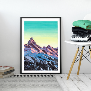 Csípős reggel - Művészeti nyomat (az eredeti gouache festmény alapján) - otthon & életmód - dekoráció - kép & falikép - kép & falikép - Meska.hu