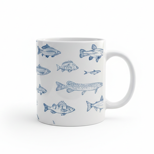 Horgászok barátja � Egyedi grafikás kerámia bögre - otthon & életmód - konyhafelszerelés, tálalás - tálalás - bögre & csésze - Meska.hu