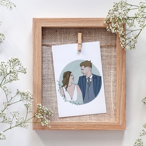 Egyedi, személyre szabható illusztráció, Művészet, Grafika & Illusztráció, Digitális, Fotó, grafika, rajz, illusztráció, MESKA