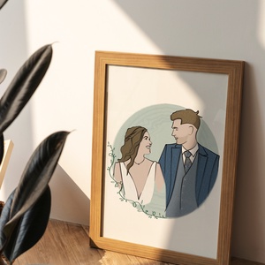 Egyedi, személyre szabható illusztráció - művészet - grafika & illusztráció - digitális - Meska.hu