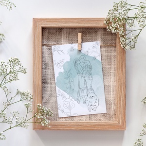 Egyedi, személyre szabható illusztráció - művészet - grafika & illusztráció - digitális - Meska.hu