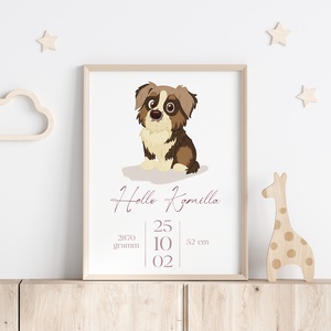 Személyre szabható Üdvözlet a kis kedvenctől, Művészet, Grafika & Illusztráció, Digitális, Fotó, grafika, rajz, illusztráció, MESKA