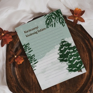 Karácsonyi kívánságlista, Művészet, Grafika & Illusztráció, Digitális, Fotó, grafika, rajz, illusztráció, MESKA