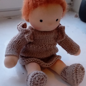 Luca 30 Waldorf baba - baba - mama - baba játékok - waldorf játékok - Meska.hu