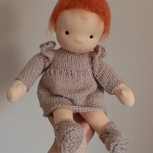 Luca 30 Waldorf baba - baba - mama - baba játékok - waldorf játékok - Meska.hu