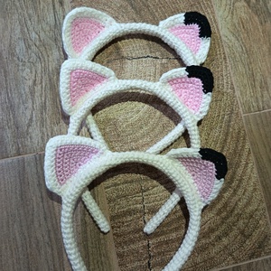 Horgolt Pandis hajpánt - ruha & divat - hajdísz & hajcsat - hajráf & hajpánt - Meska.hu