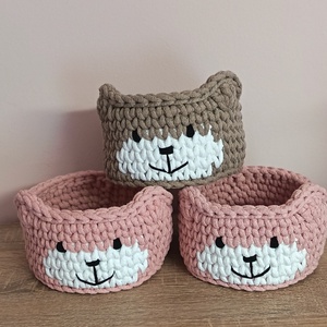 Maci kosár - otthon & életmód - tárolás & rendszerezés - tárolókosár - Meska.hu