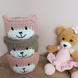 Maci kosár - otthon & életmód - tárolás & rendszerezés - tárolókosár - Meska.hu