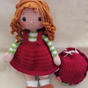 Amigurumi Anna - játék & sport - baba & babaház - baba - Meska.hu