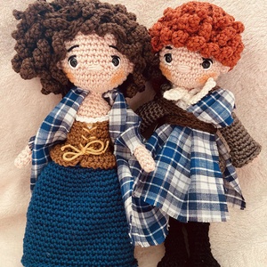 Jamie és Claire Fraser- Outlander - Meska.hu