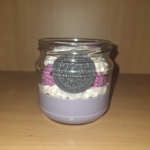 Szójaviasz desszertgyertya 300 g � kézműves gyertya üvegtégelyben - otthon & életmód - gyertya, illat, aroma - gyertya - Meska.hu