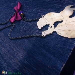 Szépség és a Szörnyeteg Disney egyedi nyaklánc -  - Meska.hu