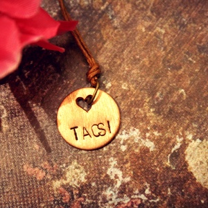 Cukorárú tacsis állítható antiallergén nyaklánc - Meska.hu