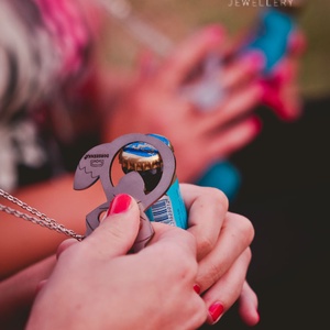 RÓKÁS sörnyitó fesztivál nyaklánc, RÓKÁS ÉKSZER, - Meska.hu