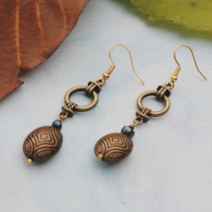 Szerintem poloska fülbevaló, Ékszer, Fülbevaló, Lógó fülbevaló, , MESKA