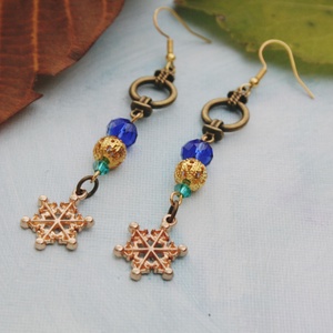 Essél ránk már hó fülbevaló, Ékszer, Fülbevaló, Lógó fülbevaló, , MESKA