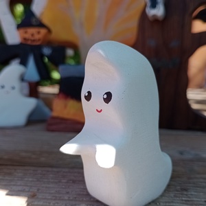 Fából készült szellemek - otthon & életmód - dekoráció - halloween - halloweeni figurák - Meska.hu