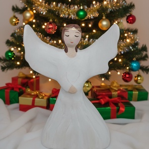 Fából készült nagy angyal, Játék & Sport, Készségfejlesztő és Logikai játék, Montessori szivárvány, Waldorf játékok, Famegmunkálás, MESKA