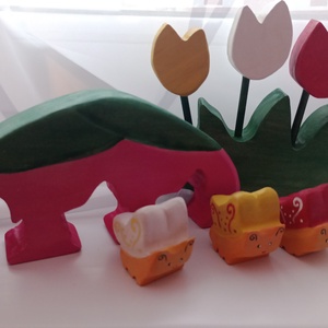 A három pillangó fajáték szett - Meska.hu