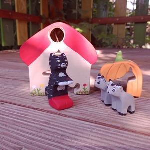 Iciri piciri fajáték szett - Meska.hu