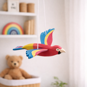 Felakasztható repülő madár dekoráció (1.), Otthon & Életmód, Dekoráció, Fali és függő dekoráció, Függődísz, Famegmunkálás, MESKA