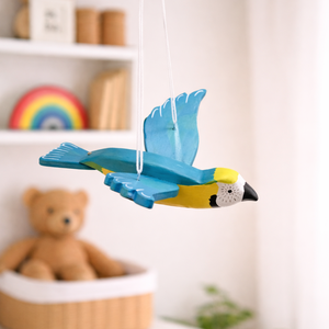 Felakasztható repülő madár dekoráció (1.) - otthon & életmód - dekoráció - fali és függő dekoráció - függődísz - Meska.hu