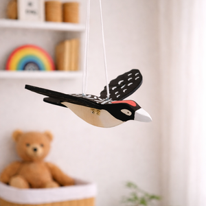 Felakasztható repülő madár dekoráció (2.), Otthon & Életmód, Dekoráció, Fali és függő dekoráció, Függődísz, Famegmunkálás, MESKA