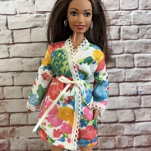  Barbie ruha köntös, Játék & Sport, Baba & babaház, Barbie ruhák, Varrás, MESKA