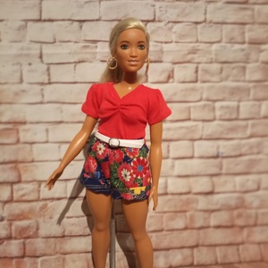 Barbie ruha rövid nadrágos - játék & sport - baba & babaház - barbie ruhák - Meska.hu